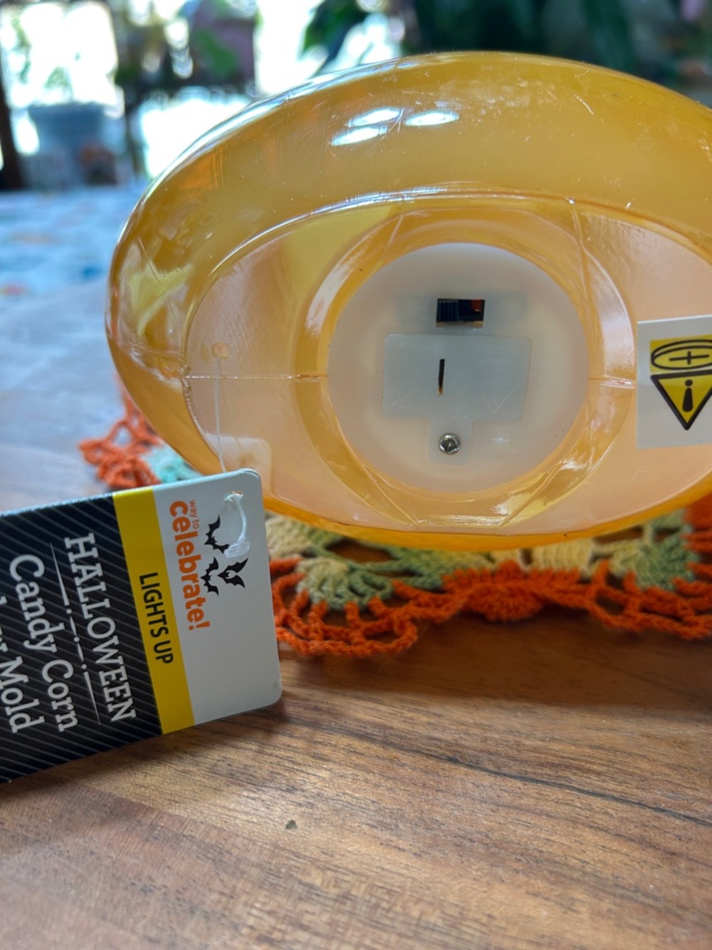 Way To Celebrate Light Up Halloween Candy Corn Blow Mold 2025 NWT - Picture 3 of 7